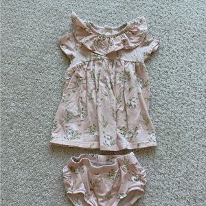 Magnetic Me Pink Floral Kids Dress